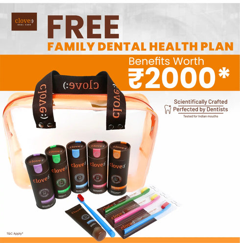 Clove Oral Care Family Smile Hamper