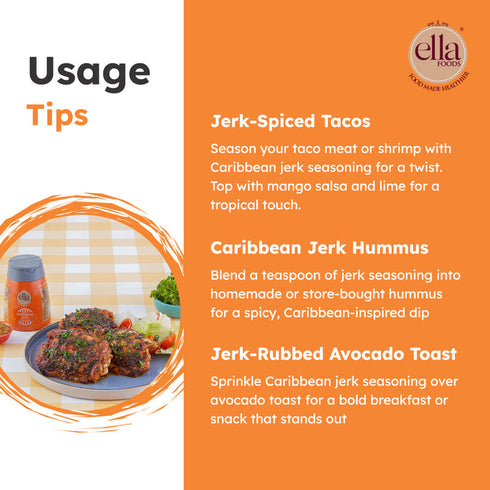Ella Foods Caribbean Jerk Seasoning