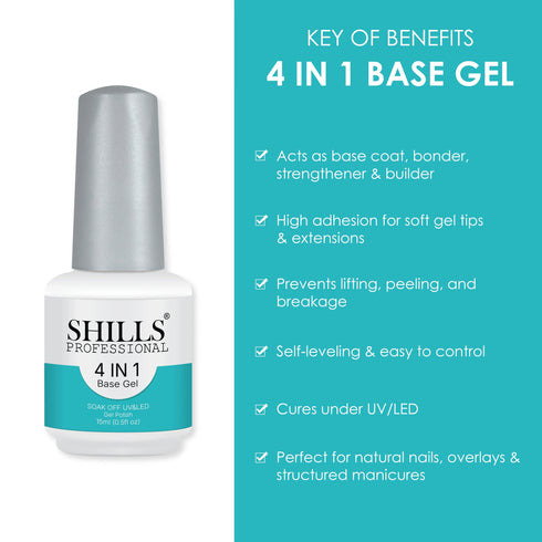 Shills Professional 4 In 1 Base Gel