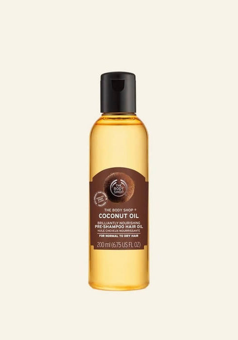 The Body Shop Coconut Oil Brillantly Nourishing PreShampoo Hair Oil