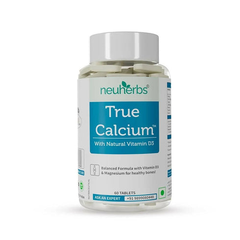 Neuherbs True Calcium 1000mg With Natural Vitamin D3