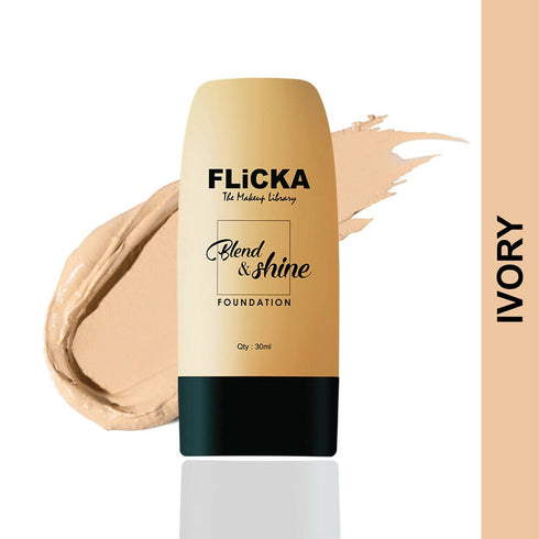 Flicka Blend & Shine Foundation | Ivory