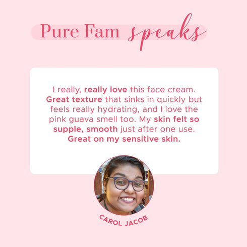 PureSense Pink Guava Day Cream | From the makers of Parachute Advansed