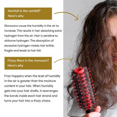 Theearthcollective in Monsoon Hair Care Duo Hair fall & Frizz Control Duo
