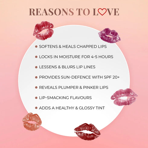 Just herbs Tinted Lip Balms SPF 20+