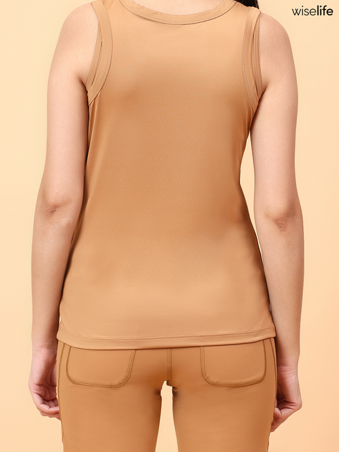Wiselife Active Tank Top (Brown)
