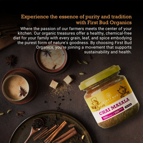 First Bud Organics Homemade Chai Masala Powder
