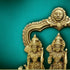Tamas Brass Handcrafted Ram Darbar Shree Ram Ji Sita Laxman Hanuman Statue / Idol with Antique Finish | Free Luxury Gift box