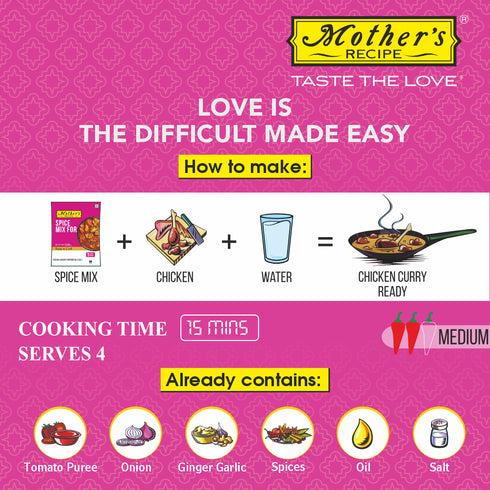 Mothers Recipe Chicken Curry Mix