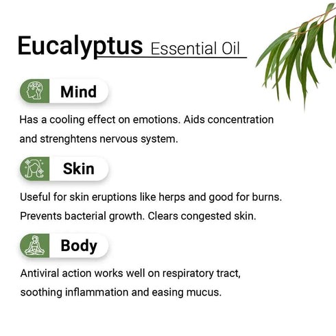 Keya Seth Aromatherapy Eucalyptus Essential Oil