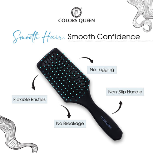 Colors Queen Small Flat Cushion Brush | 1 PC