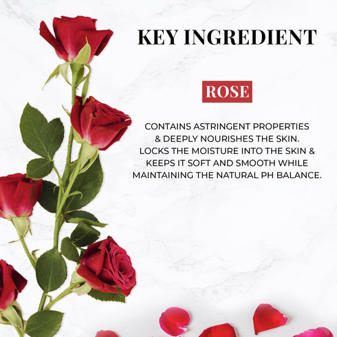 Just Herbs Wild Indian Rose Handmade Bathing Bar Set of 6 100g each