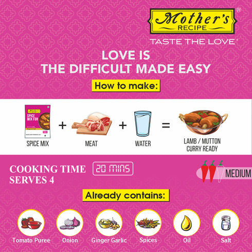 Mothers Recipe Pune Mutton Curry Mix