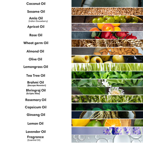 Theearthcollective in 18 in 1 Hair Oil The Multi functional Oil A complete blend