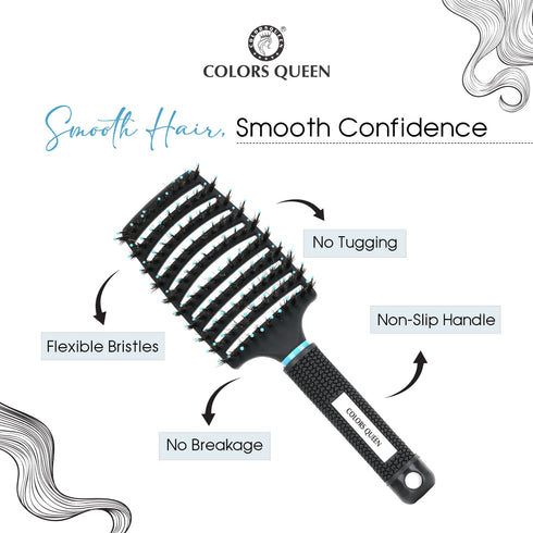 Colors Queen Detangler Brush | 1 PC