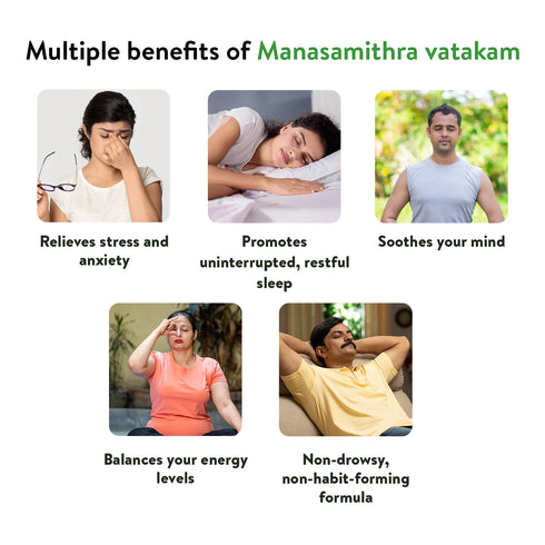 Kerala Ayurveda Manasamithravatakam Gulika