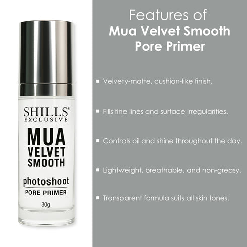 Shills Professional Mua Velvet Smooth Pore Primer