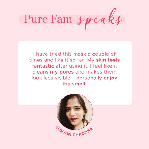 PureSense Pink Guava Face Mask | From the makers of Parachute Advansed