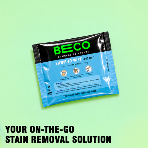 BECO Instant Stain Remover Wipe Pack of 4