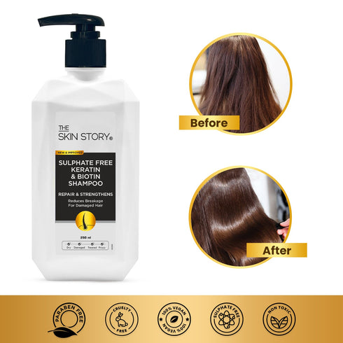 The Skin Story Sulfate Free Keratin Duo