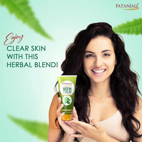 Patanjali Neem Tulsi Face Wash 60g