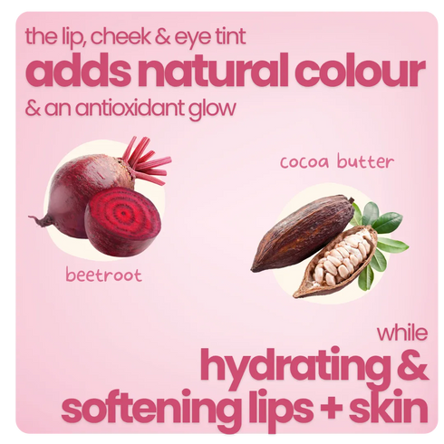 Tuco Glam Girl Kit: Beetroot Triple Tint + Fresh Body Mist + Kiddy Kajal