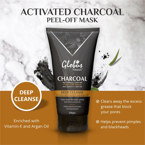 Globus Naturals Charcoal Detox Gift Box | Set Of 6 | Both Men & Women