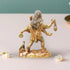 Brass Bhairav Baba Statue 1.435Kg