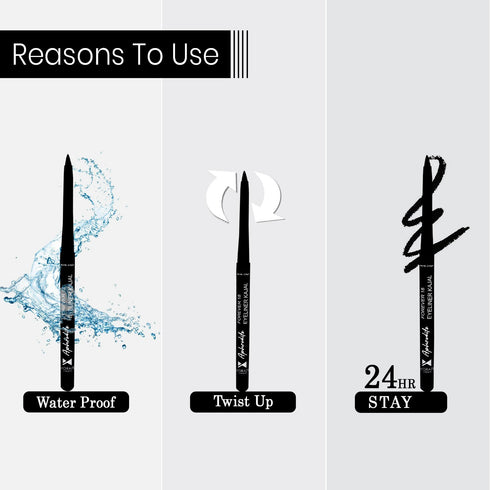 Moraze Cosmetics COMBO PACK OF EYELINER & KAJAL