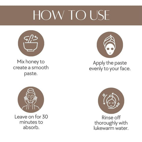 Natuur Daily Ubtan for Glowing Skin for deep exfoliation