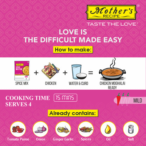 Mothers Recipe Pune Chicken Moghalai Mix