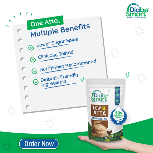DiabeSmart Diabetic Atta & Low GI Rice Combo
