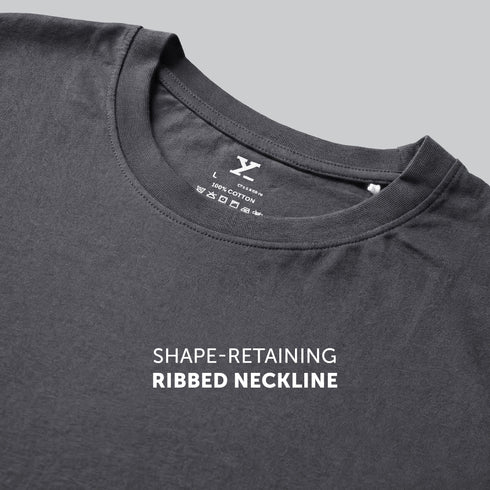 XYXX Pace Combed Cotton T-shirts Anchor Grey
