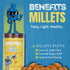 SNAAQZ Power Millet Puffs Patakha Masala 120gm