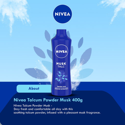 Nivea Talcum Powder Musk