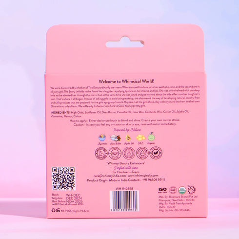 Whimsy Beauty Essential Care Lip Balms