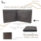 Vhaanfootwear Seamless Elegance RFID Protected Stitchless Premium NAPPA Leather Wallets for Men Brown
