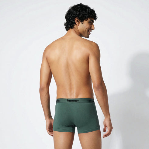 Bummer Cotton Stretch Trunks - Cedar