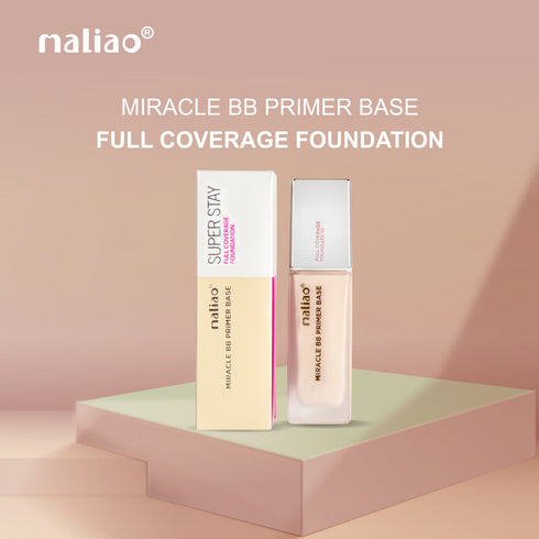 Maliao Super Stay Full Coverage Miracle BB Primer Base Foundation