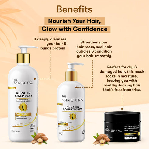 The Skin Story Pro-Repair Range for Damaged & Weak Hair