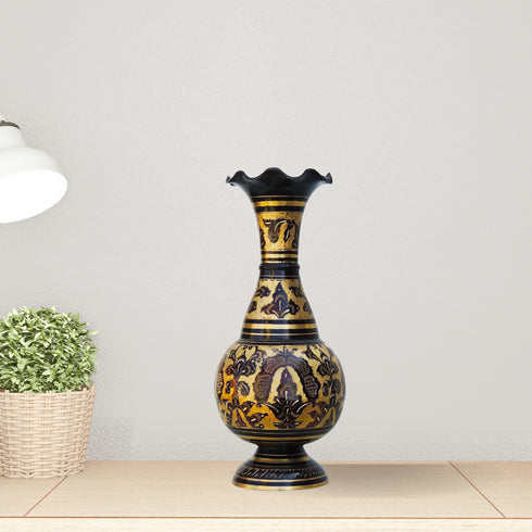 Brass Home And Garden Flower Pot Vase 1.075Kg