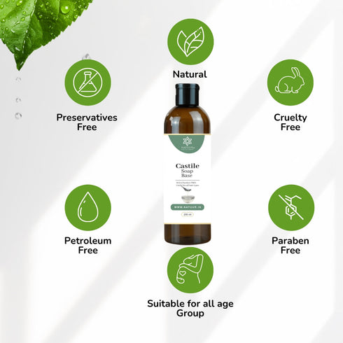 Natuur Castile Soap Base 200ml