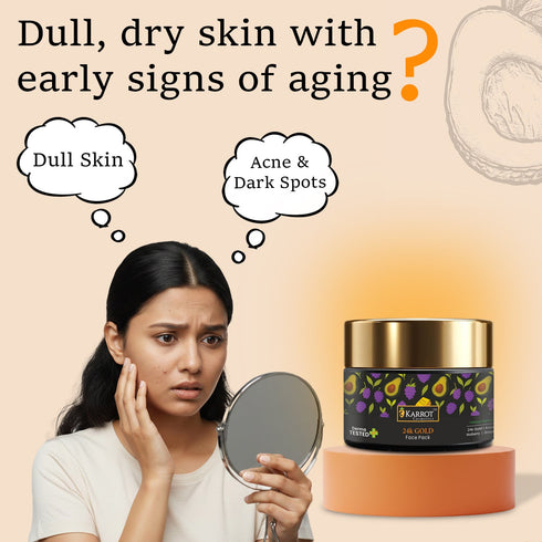 Karrot 24K Gold Face Pack