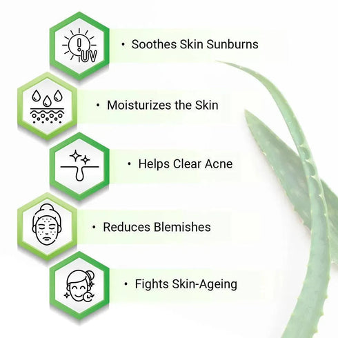 Keya Seth Aromatherapy Aloe Vera Essential Skin Care Routine Kit for All Skin Types for Men & Women