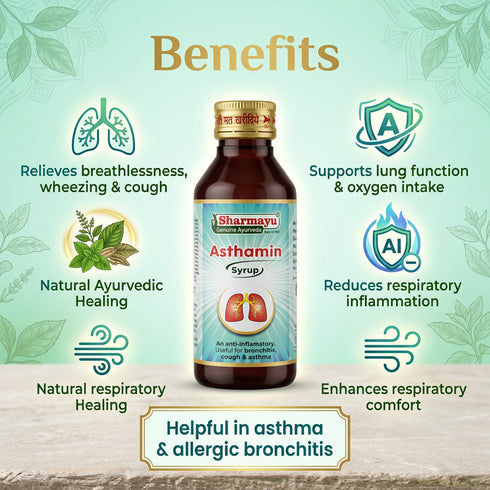 Sharmayu Ayurveda Asthamin Syrup