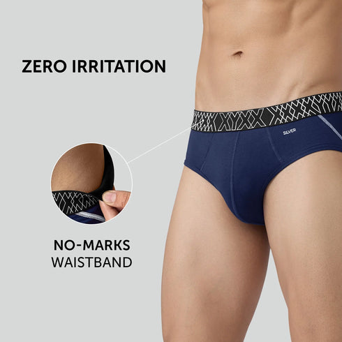 XYXX Sprint Cotton Stretch Briefs Midnight Blue
