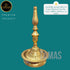 Tamas Brass Peacock Diya Stand