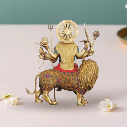 Brass Durga Ji Goddess Idol Statue 70Kg
