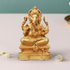 Brass Ganesh Ji Statue 0.88Kg