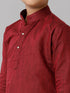 Ramraj Cotton Boys Fantastic Kurtha Full Sleeves Maroon FS7